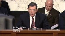 Chairman Barrasso Opening Statement at Oversight Hearing on Substandard Care at IHS Facilities