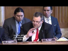 Senate Committee on Indian Affairs Business Meeting 4.27.2016