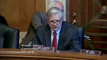 Hoeven Opening Statement at Oversight Hearing on GAO High-Risk List for Indian Programs