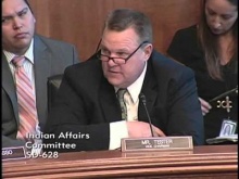 Senate Committee on Indian Affairs Business Meeting of October 21, 2015
