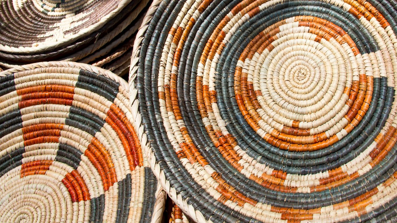 Navajo Wedding Baskets